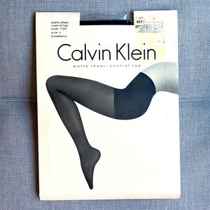 Calvin Klein Matte Sheer Control Top Pantyhose